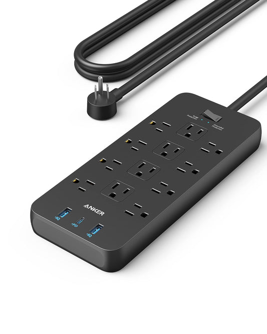 Anker Power Strip with 2100J Surge Protector