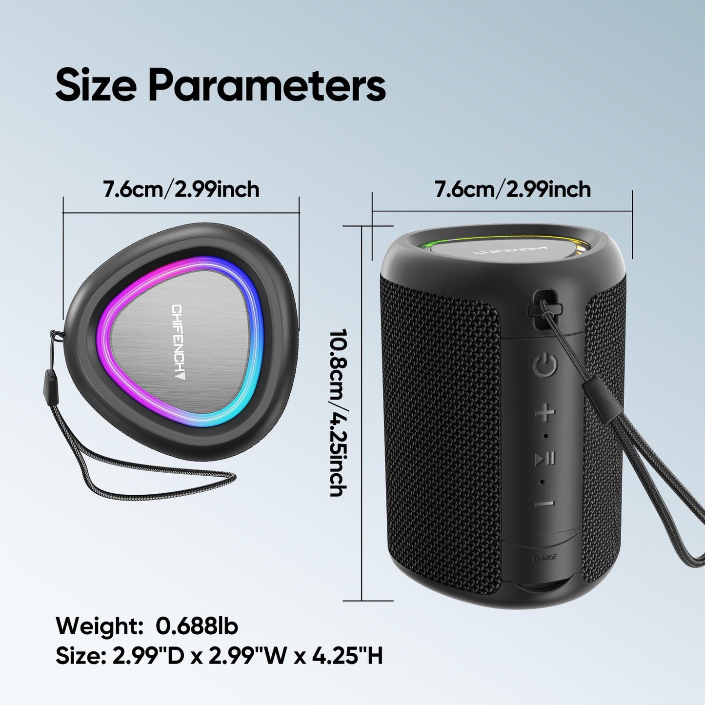 Portable Bluetooth Speaker Beach Essentials