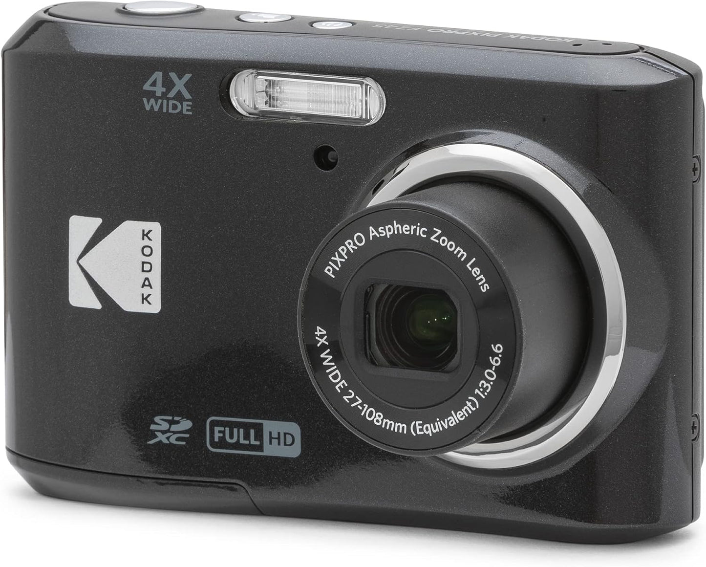 Kodak PIXPRO FZ45 Digital Camera, 16MP Point & Shoot with 4X Optical Zoom