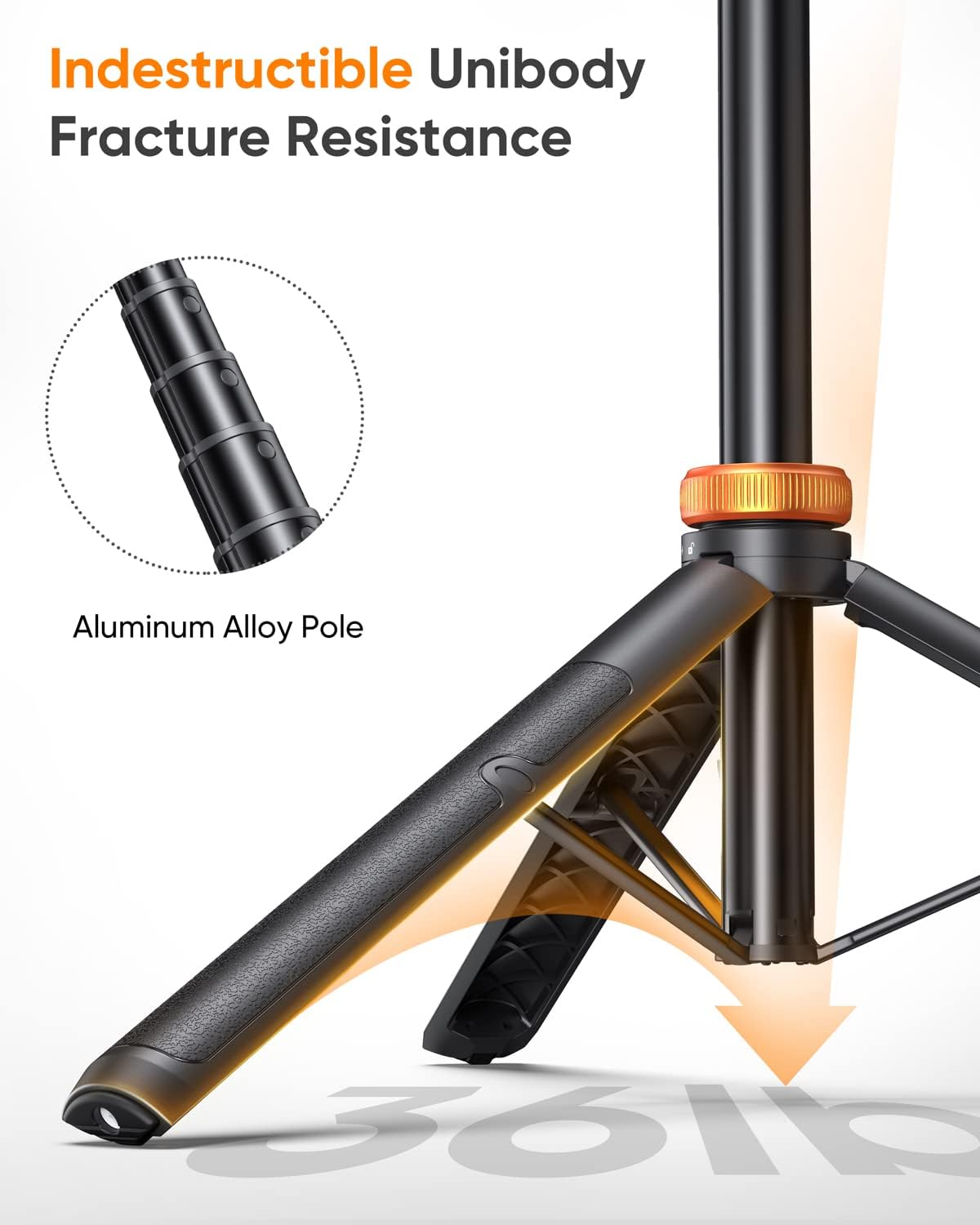 EUCOS 62" Extendable Phone Tripod and Selfie Stick