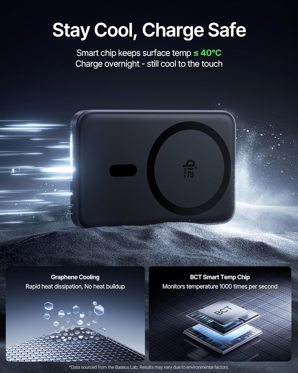 Qi2.2 Magnetic Wireless Power Bank (10,000mAh / 45W)