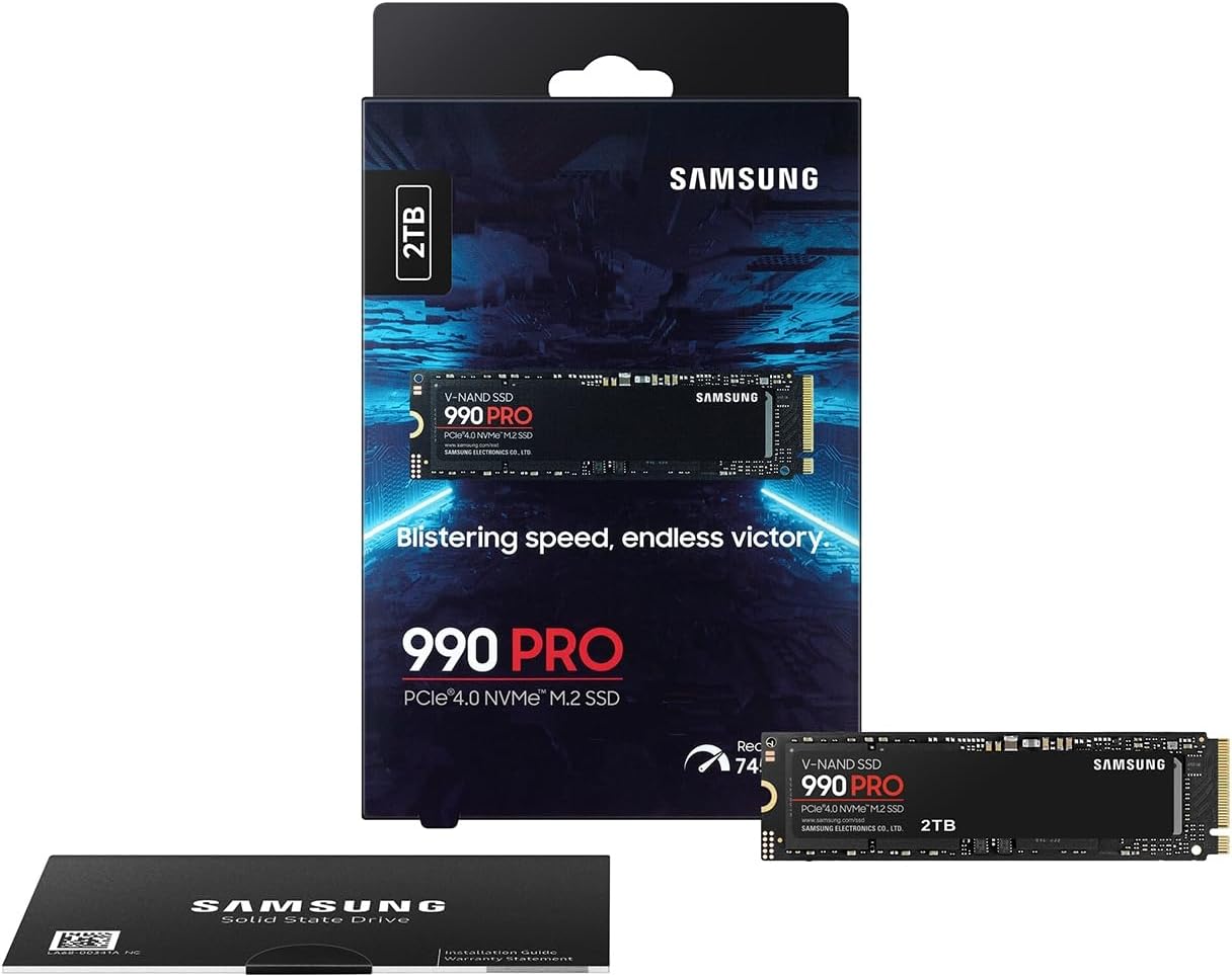 Samsung 990 PRO NVMe M.2 SSD 2TB