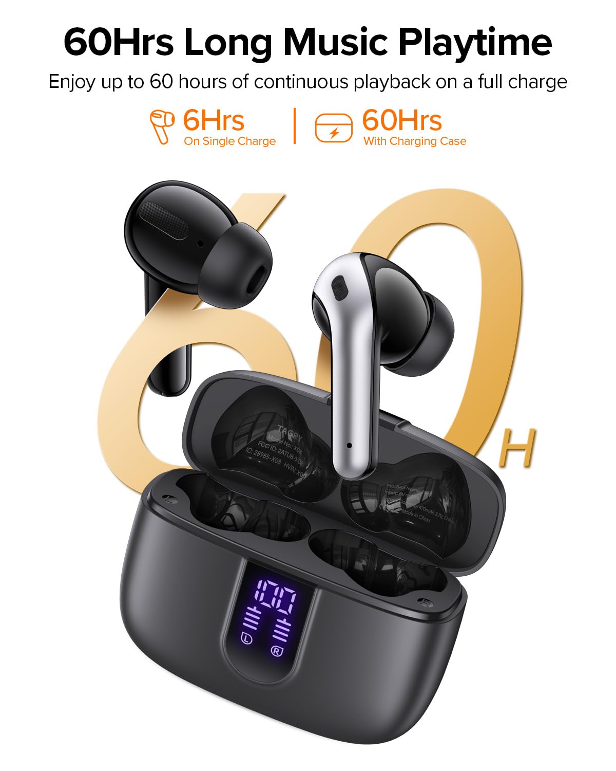 TAGRY Bluetooth Headphones