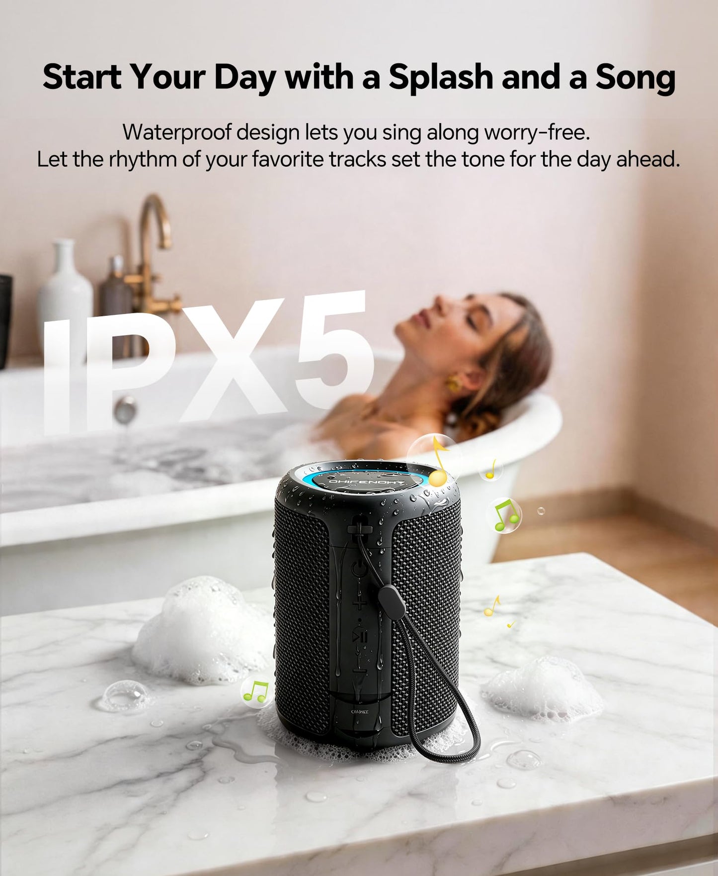 Portable Bluetooth Speaker Beach Essentials