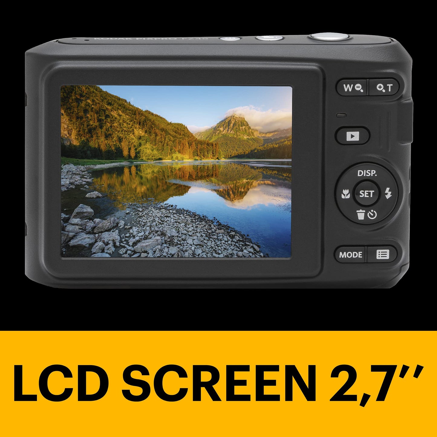 Kodak PIXPRO FZ45 Digital Camera, 16MP Point & Shoot with 4X Optical Zoom